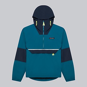 BERGHAUS CO-ORD WIND WP HZIP AM DKGRN/DKBLU - XS