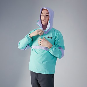 Men's Co-ord Jacket - Turquoise / Purple