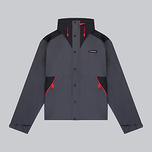 Unisex Mayeurvate Waterproof Jacket - Grey / Black