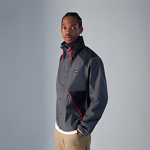 Unisex Mayeurvate Waterproof Jacket - Grey / Black