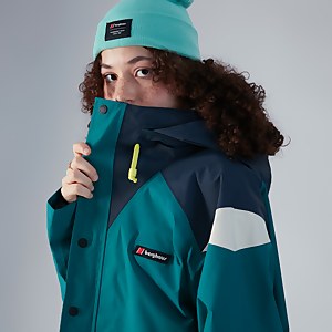 Unisex Mayeurvate Waterproof Jacket - Green / Blue