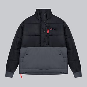 Unisex Selapass Insulated Half Zip Jacket - Black / Grey