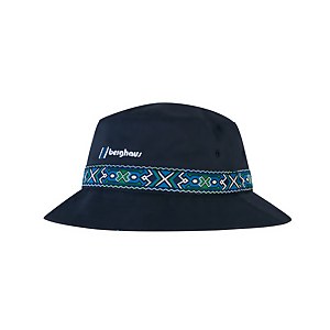 Unisex Aztec Bucket Hat - Dark Blue