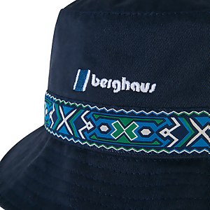 Unisex Aztec Bucket Hat - Dark Blue