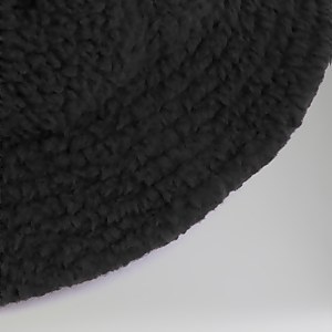 Unisex Sherling Fleece Heritage Bucket Hat - Black