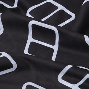 Unisex Neck Gaiter - Black / White
