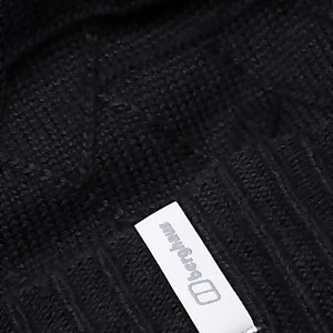 Unisex Ipomea Beanie - Black/Grey