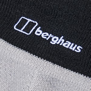 Unisex Berghaus Blocks Beanie - Light Grey/Black