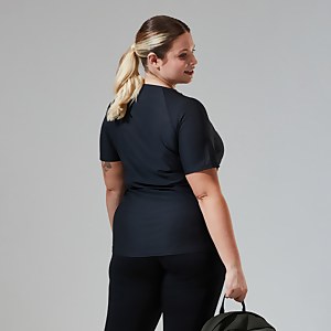 Women's 24/7 Tech Tee Super Stretch Crew - Black
