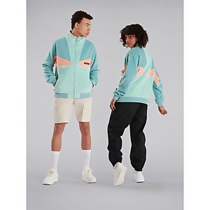 Unisex Tramantana 91 Fleece - Light Turquoise / Light Blue / Pink