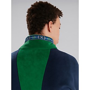 Unisex Tramantana 91 Fleece - Green / Blue / Grey
