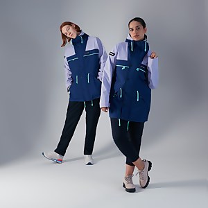 Unisex Tempest 89 Waterproof Jacket - Blue / Purple
