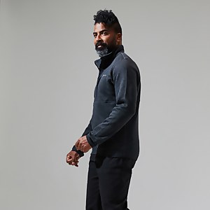 Carnell Half Zip für Herren - Schwarz