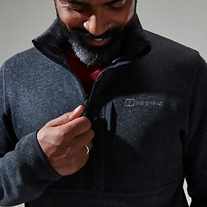 Carnell Half Zip für Herren - Schwarz