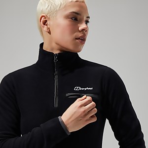 Prism 2.0 Micro Half Zip Fleece für Damen - Schwarz
