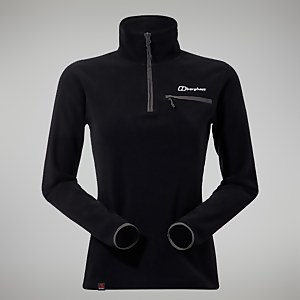 Prism 2.0 Micro Half Zip Fleece für Damen - Schwarz