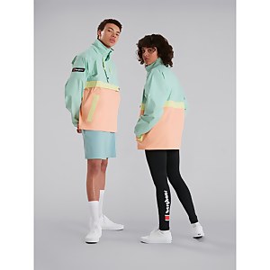 Unisex Ski Smock 86 Waterproof Jacket - Pink / Turquoise / Green