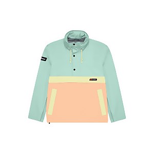 Unisex Ski Smock 86 Waterproof Jacket - Pink / Turquoise / Green