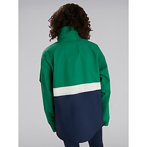 Unisex Ski Smock 86 Waterproof Jacket - Green / Blue / Grey