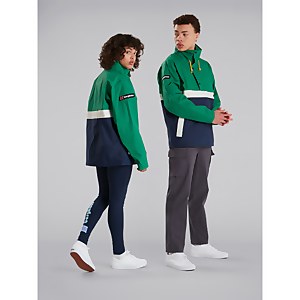 Unisex Ski Smock 86 Waterproof Jacket - Green / Blue / Grey