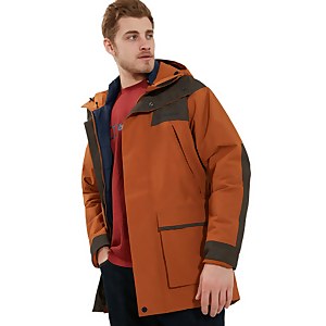 Men's Breccan Parka Insulated Jacket - Brown