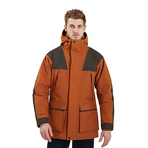 Men's Breccan Parka Insulated Jacket - Brown