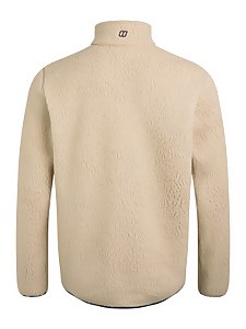Men's Coldshaw Fleece Jacket - Natural / Dark Blue