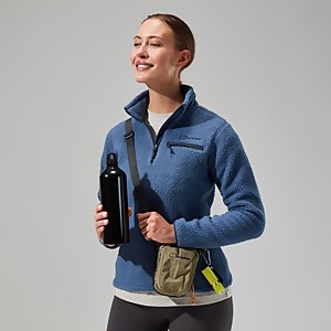 Women's Darria Half Zip Blue - 8