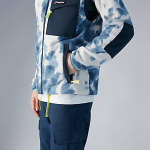 Unisex Ascent 91 Fleece- Blue / Grey