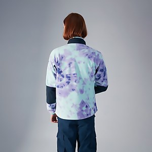 Unisex Ascent 91 Fleece- Light Purple / Turquoise