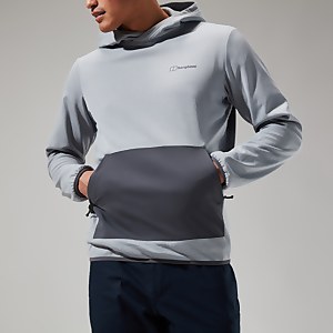 Men's Cullain Hooded Pullover - Grey