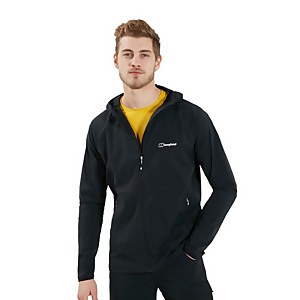 BERGHAUS THERAN HOODED FL JKT AM BLK/BLK - XS