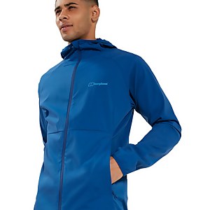 BERGHAUS THERAN HOODED FL JKT AM BLU/BLU