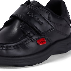 Infant Boys Reasan Strap Leather Black