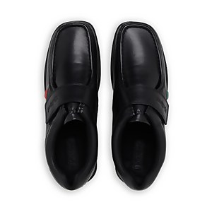 Adult Mens Fragma Strap Leather Black