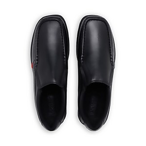 Adult Mens Fragma Slip Leather Black