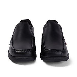 Adult Mens Fragma Slip Leather Black