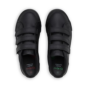 Junior Unisex Tovni Trip Leather Black
