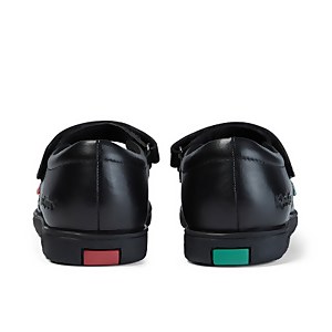 Junior Girls Fragma Pop Leather Black