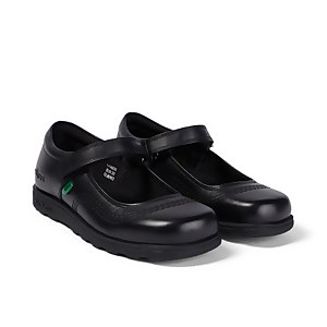 Junior Girls Fragma Pop Leather Black