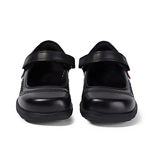 Junior Girls Fragma Pop Leather Black