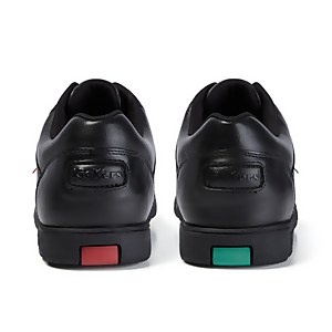 Youth Mens Fragma Lace Leather Black