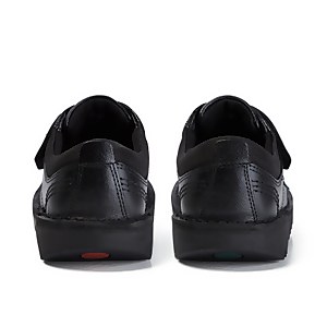 Junior Boys Kick Lo Scuff Leather Black