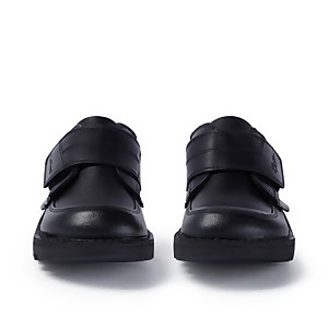 Junior Boys Kick Lo Scuff Leather Black