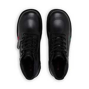 Adult Mens Kick Hi Flex Leather Black