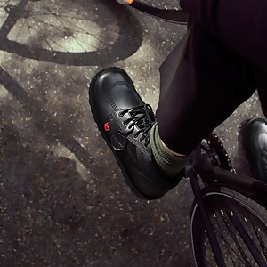 Adult Mens Kick Hi Flex Leather Black