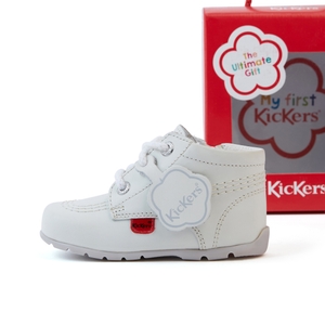 Baby Kick Hi Leather White