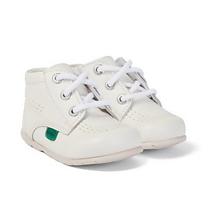 Baby Kick Hi Leather White