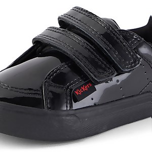 Infant Girls Tovni Twin Vel Patent Leather Black