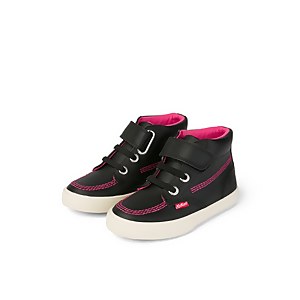Infant Girls Kacey Hi Leather Black - 5